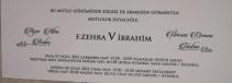 AYŞE-ALİM ARDUÇUN Kızı F.ZEHRA ARDUÇ‘UN Düğününe Tüm Dostlarımızı