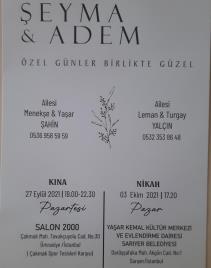 Turgay YALÇIN‘IN Oglu Adem YALÇIN‘IN Nikah‘ına Tüm Dostlarımızı bekliyoruz.